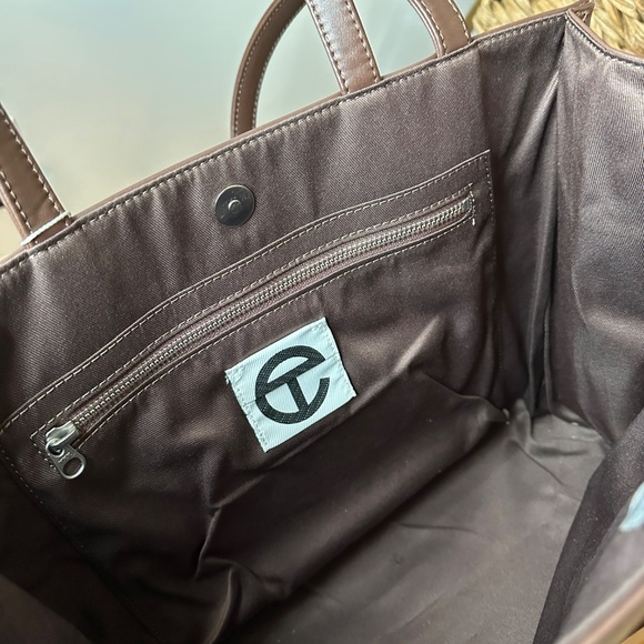 Telfar Medium Chocolate Shopping bag - Picture 6 of 7